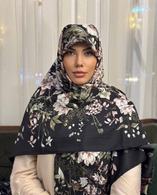 روسری ابریشم اقتصادی کد ۱۵۳